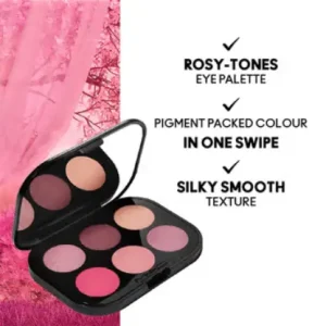 M.A.C Connect In Colour Eye Shadow Palette X6 - Rose Lens