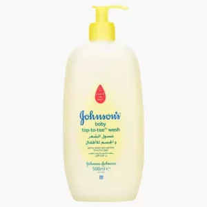 JOHNSON'S Top To Toe Wash MADE IN UAE 500 ML