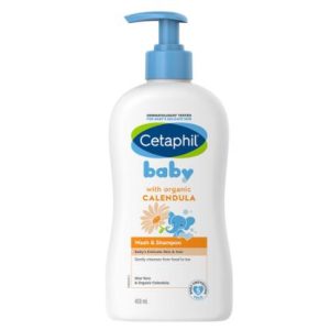 Cetaphil Baby Wash & Shampoo 400 ml and Gentle Skin Cleanser 125 ml for Women