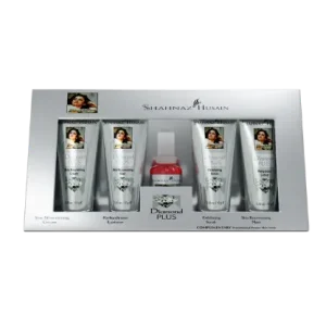 Shahnaz Husain Diamond Skin Revival Kit 10gx4 (Diamond Nourishing Cream, Diamond Scrub, Diamond Lotion, Diamond Rejuvenating Mask) - FREE-Professional Power Skin Tonic 15ml