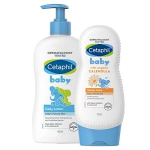 Cetaphil Baby Gentle Wash and Daily Lotion (230 ml - 400 ml)