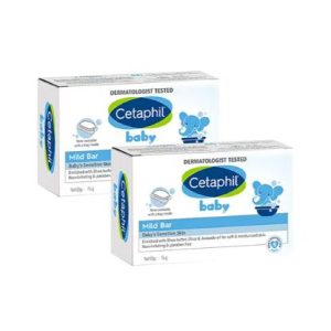 Cetaphil Baby Mild Bar - 75 g Pack of 2