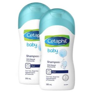 Cetaphil Baby Shampoo With Natural Chamomile - 200 ml ( Pack of 2 )