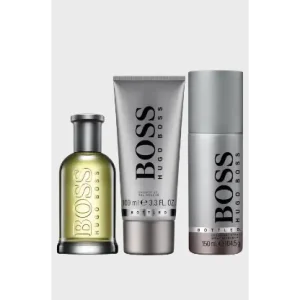BOSS Bottled eau de toilette three-piece gift set