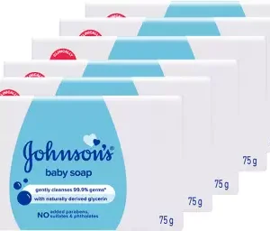 JOHNSON’S JOHNSON'S Baby Soap with Vitamin E & naturally derived Glycerin
