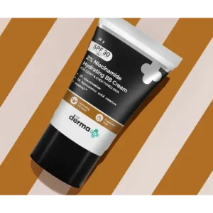 The Derma Co 2% Niacinamide Hydrating BB Cream with 1% Hyaluronic Acid Complex & Aquaxyl™ - 30 g | 03 - Warm Beige