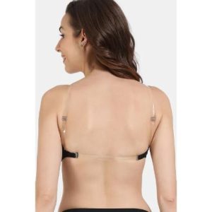 Zivame Beautiful Basics Padded Non Wired 3/4Th Coverage Backless Bra - Black2