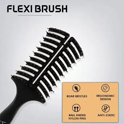Vega Flexi Detangle Hair Brush - VPMHB-10 - Image 3