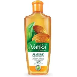 Dabur Vatika Imported Almond Enriched Hair Oil For Softness & Shine Hair Oil (200 Ml)