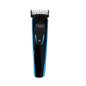 Vega T4 Beard Trimmer with 2 Length Setting, Black & Blue (VHTH15)