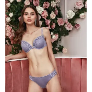 Enamor F127 LUXE LACE BRA PADDED WIRED MEDIUM COVERAGE