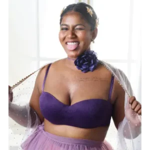 Enamor Full Figure Strapless & Multi-way Bra | F074