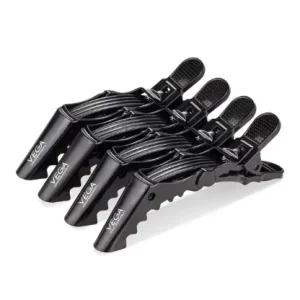 Vega Professional Croc Clips for sectioning ,styling,coloring and makeup - Pack of 4 - VPHSC-03