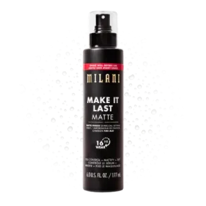 Milani Make It Last Matte - Matte Finish Charcoal Setting Spray Jumbo Size