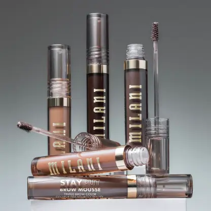 Milani Stay Put Tinted Brow Mousse 100 Taupe - Image 7
