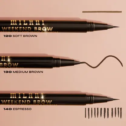 Milani Weekend Brow Eyebrow Tint Medium Brown - Image 3