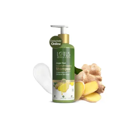 Lotus Botanicals Ginger Root Dandruff-Control Shampoo