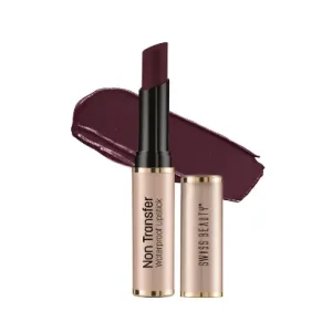 Swiss Beauty Non-Transfer Lipstick  Mulberry-Villain