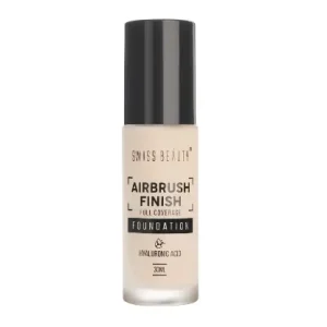 Swiss Beauty Airbrush Foundation  Shell White