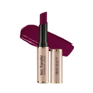 Swiss Beauty Non-Transfer Lipstick Burgundy