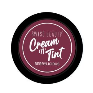 Swiss Beauty 3-in-1 Lip and Cheek Cream N' Tint Berrylicious