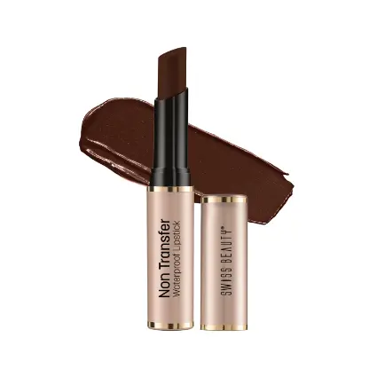 Swiss Beauty Non-Transfer Lipstick Dark-Brown