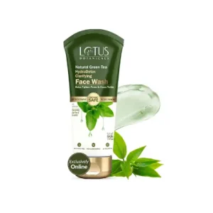 Lotus Botanicals Natural Green Tea HydraDetox Clarifying Face Wash
