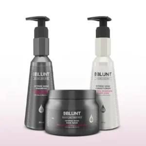 BBlunt Intense Shine Kit (Intense Shine Shampoo + Intense Shine Conditioner + Intense Shine Hair Mask)