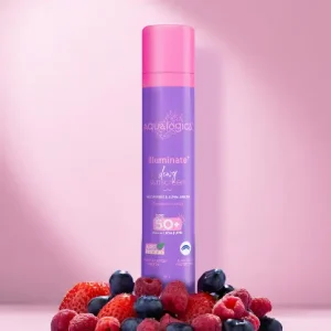 Aqualogica Illuminate+ Dewy Sunscreen SPF 50+ PA++++ with Wild Berries & Alpha Arbutin - 50 g