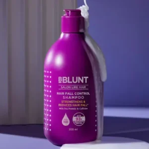 BBlunt Hair Fall Control Shampoo with Pea Protein & Caffeine for Stronger Hair - 300 ml