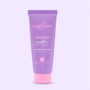Aqualogica IIIuminate+ Smoothie Face Wash with Wild Berries & Alpha Arbutin for Luminous Glow - 100ml
