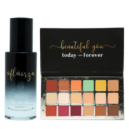 Magic Drops + One for All Palette - Waterproof* serum with 4 in 1 palette combo - Image 2