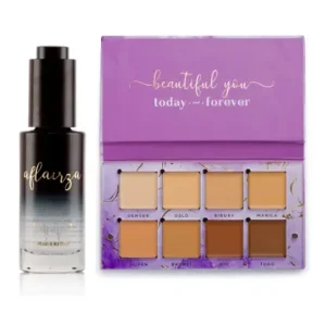 Aflairza Magic Drops + Soft glam Base Palette - Waterproof* serum with Base palette combo