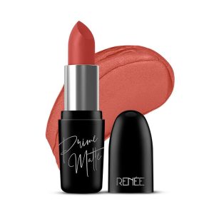 RENEE Prime Matte Lipstick, 4.5gm  Spicy Cinnamon