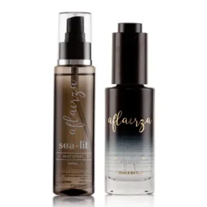 Aflairza Magic drops + Sea lit - Waterproof* serum and Makeup Sealer Combo