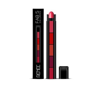 RENEE FAB 5 Matte Finish 5 in 1 Lipstick 7.5gm 
