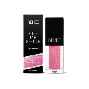 RENEE See Me Shine Lip Gloss 2.5ml  Pink Pow Wow