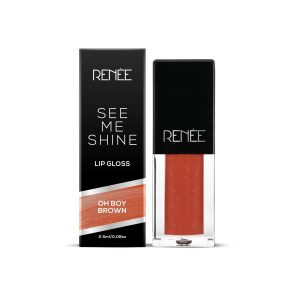 RENEE See Me Shine Lip Gloss 2.5ml  Oh Boy Brown
