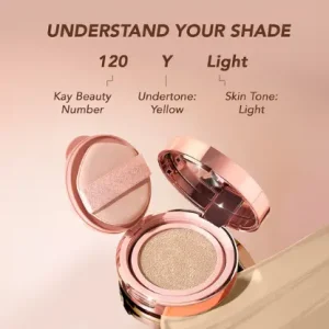 Kay Beauty Hydra Cloud Cushion Foundation - 120Y Light