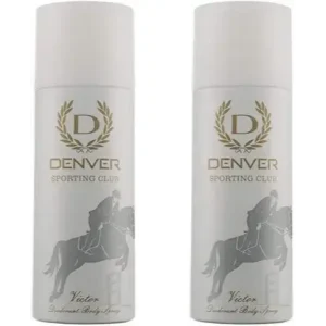 DENVER SPORTING CLUB VICTOR DEODORANT BODY SPRAY 165ML [PACK OF 2 ] Body Spray - For Men & Women  (330 ml, Pack of 2)