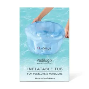 O3+ Pedilogix Inflatable Tub For Pedicure & Manicure Easy Use