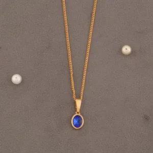 Shree Hari Chain Pendant - DCP1725BL
