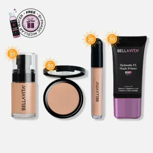 Bellavita Everyday Face Fix Combo - Toasted Hazelnut
