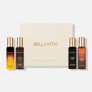 Bellavita Luxury Unisex Perfume Gift Set - 4 x 20ml