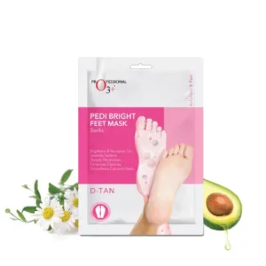 O3+ Pedi Bright Foot Socks Cream Mask (1 item)