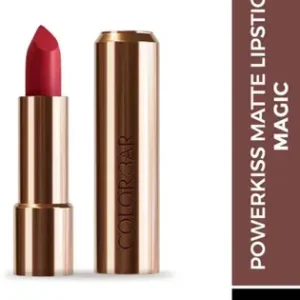 COLORBAR Powerkiss Matte Lipstick Magic 02 (4.2g)  (Magic, 4.2 g)