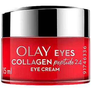 Olay Collagen Peptide Eye Cream With Niacinamide - Reduces Dark Circles, 15 ml