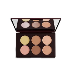 Colorbar 24Hrs Wear Concealer Pressed Palette, Light-Medium | 3-In-1 Palette-Conceals,Color Corrects & Contour| Flawless Coverage| Enriched With Squalane