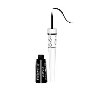 Forever 52 Daily Life Forever52 Long Lasting Waterproof Miracle Liquid Eyeliner, Long Lasting Waterproof Liner with Brush for Even Strokes - Smudge Proof Eye Makeup (Black) -ARG001