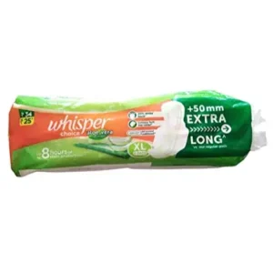 Whisper Choice Aloe vera Xl 6 pad